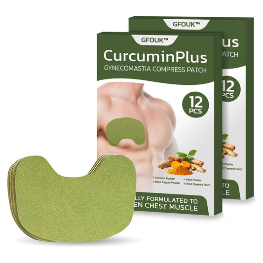 GFOUK™ CurcuminPlus-Toppa compressa per ginecomastia