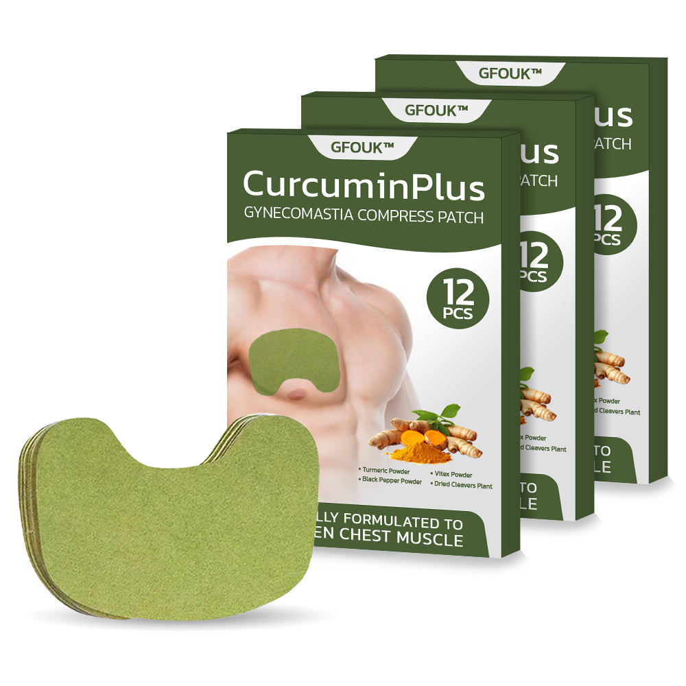 GFOUK™ CurcuminPlus Toppa compressa per ginecomastia