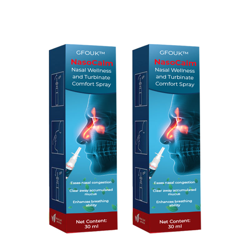 GFOUK™ NasoCalm Spray per il Benessere Nasale e il Comfort dei Turbinati